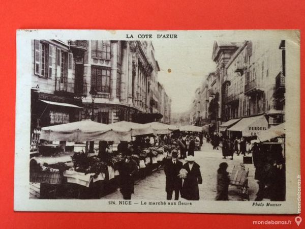 CPA - Nice Le march� aux fleurs 7 Nice (06)