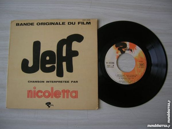 EP NICOLETTA Jeff Musique du film DELON 18 Nantes (44)