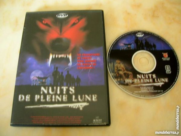 DVD NUITS DE PLEINE LUNE- Film horreur 6 Nantes (44)