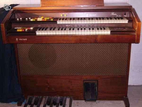 ORGUE D'appartement double clavier 80 Fleurines (60)