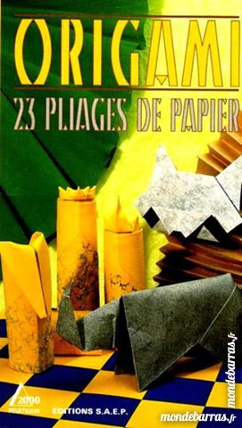 ORIGAMI - loisirs cr�atifs / prixportcompris 9 Laon (02)