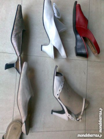 5 paires de talons - �t� - 36 - zoe 3 Martigues (13)