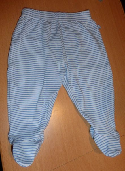PANTALON 0-3 MOIS ray� bleu/blanc 5 Doussard (74)