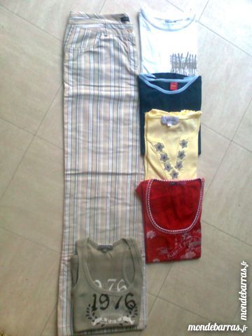 lot : pantalon + 5 tee shirts - 38/40 - zoe 3 Martigues (13)