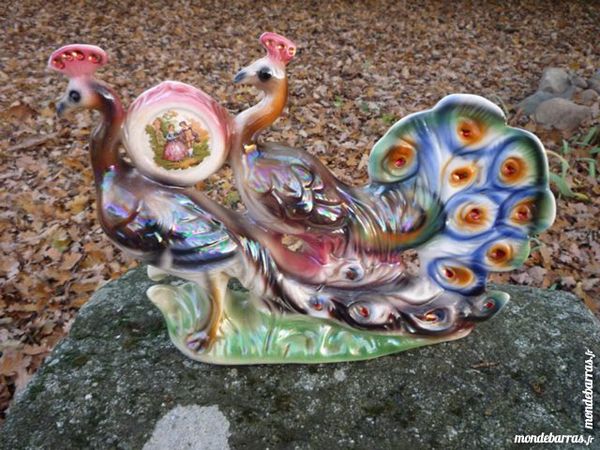 Paon en c�ramique/statue/moulage 15 Castres (81)