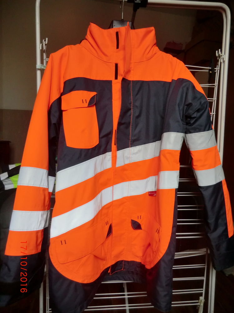 2 Parkas FLUO s�curit�s 30 Saint-Chamond (42)