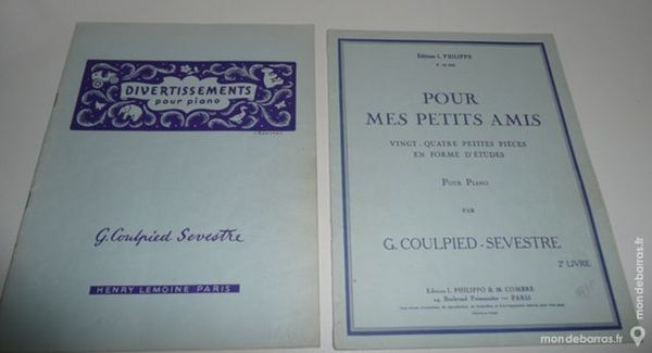 PARTITIONS PIANO DIVERTISSEMENT/POUR MES PETITS 20 Meaux (77)