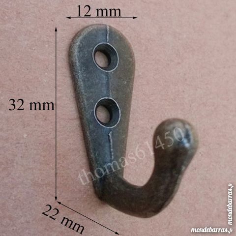 Lot 10 Pat�res Crochet Simple Cl�s 14 Banvou (61)