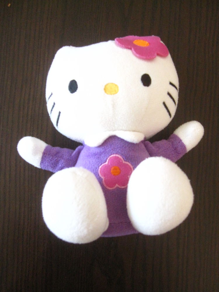 Peluche hello kitty assise mauve 15cm 6 Saint-Jean-Pla-de-Corts (66)