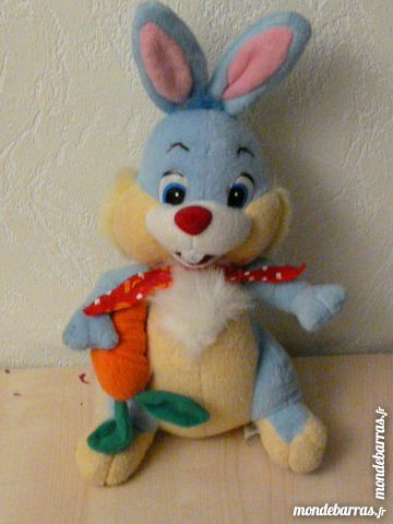 PELUCHE LAPIN BLEU 4 Escalquens (31)