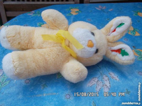 peluche lapin jaune 1 Chambly (60)