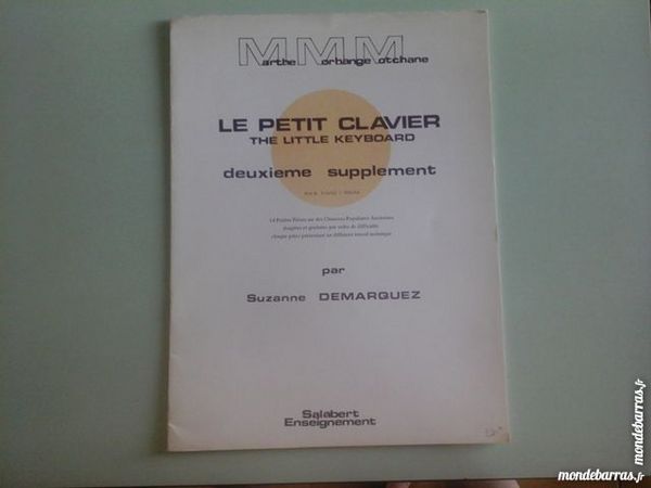 LE PETIT CLAVIER 2� suppl�ment pour piano 2 mains 6 Albi (81)