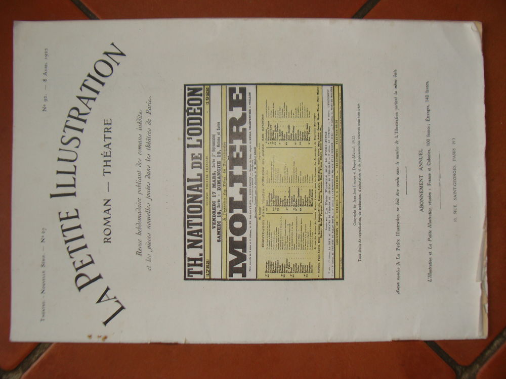 petite ilustration theatrale 50 Fr�jeville (81)