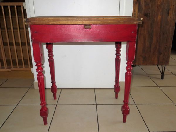 petite Table en bois ou console unique aspect vieillie 0 Saint-Barth�lemy-d'Anjou (49)