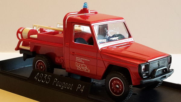 Peugeot P4 feux de for�ts 'SDIS Haute Savoie' 18 Follainville-Dennemont (78)
