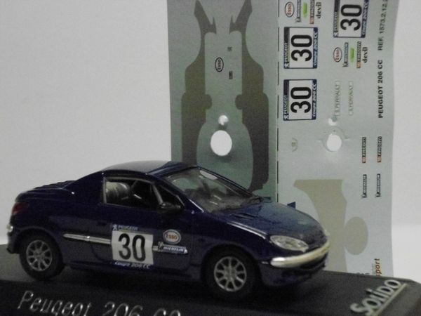 Peugeot 206 CC racing 2001 22 Follainville-Dennemont (78)