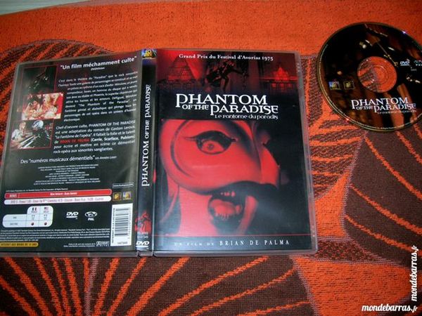 DVD PHANTOM OF THE PARADISE - BRIAN DE PALMA 14 Nantes (44)