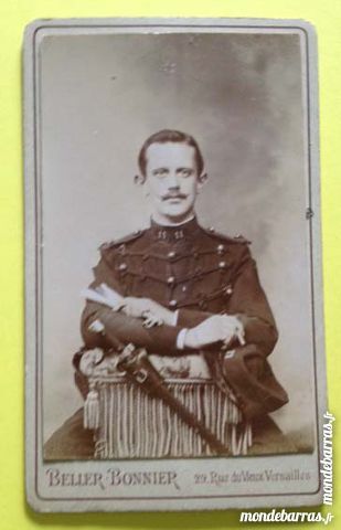CDV Photo militaire - Beller Bonnier 5 Nice (06)