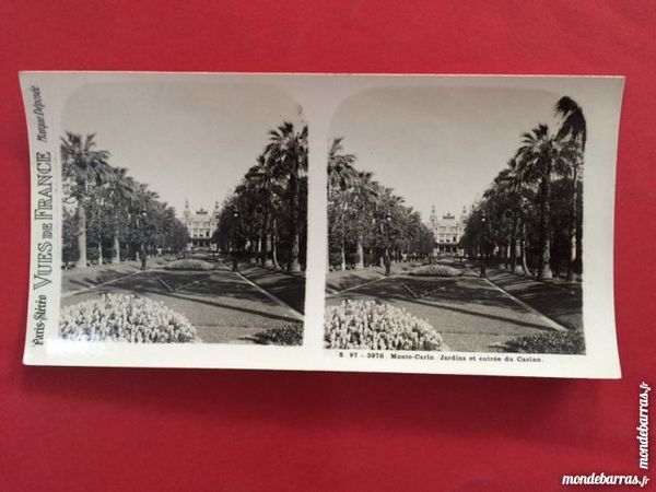 Photo St�r�oscopique Monte Carlo - Monaco 15 Nice (06)