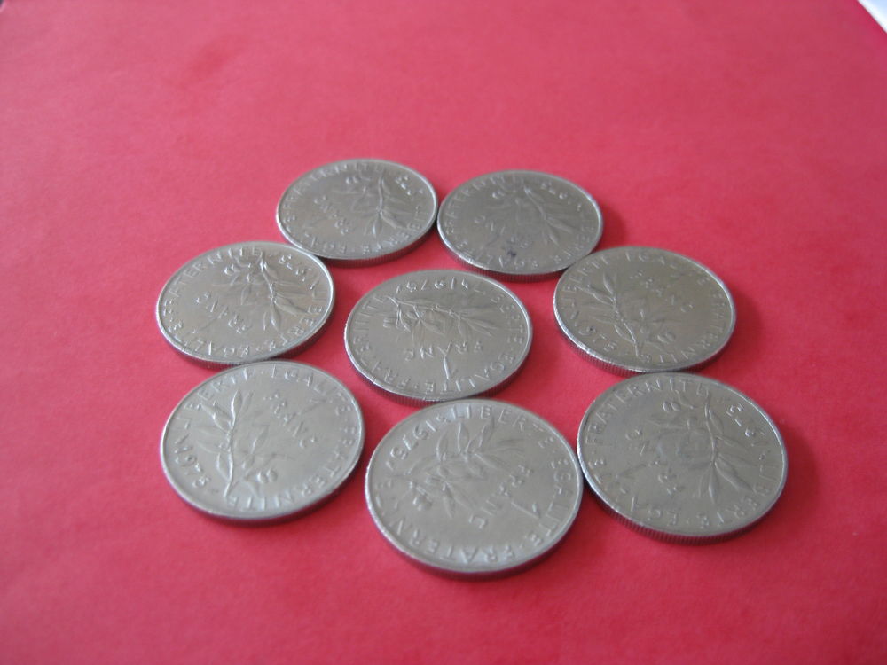 pi�ce france 1 francs nickel 1975 0 Gennevilliers (92)