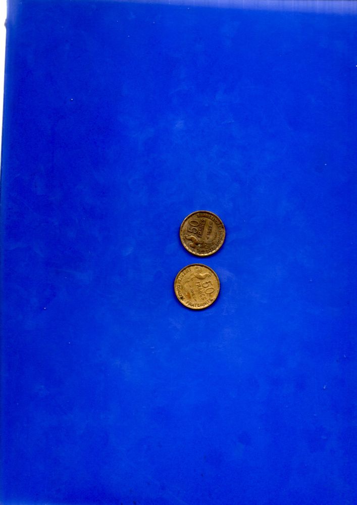 pi�ce de 50 francs  bronze 1951-1952 0 Gennevilliers (92)