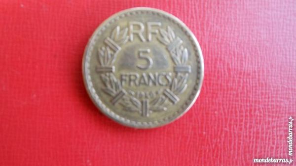 pi�ce 5 F Lavriller bronze 1946   18pa36 5 Gr�zieu-la-Varenne (69)