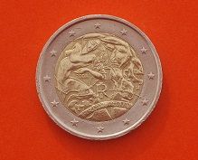 Pi�ce de monnaie de 2 euros Italie 2008 2 Trans-en-Provence (83)