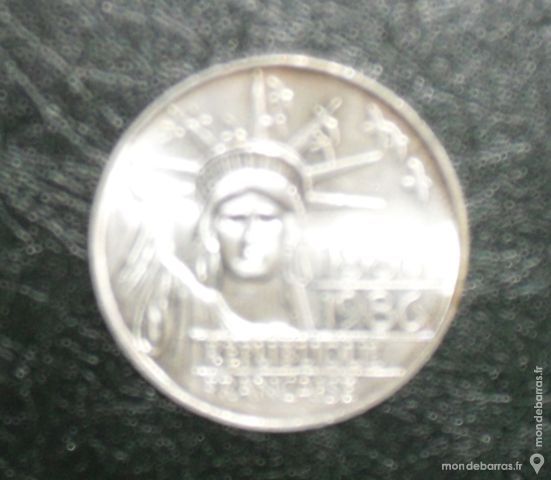 Pi�ce de 100 Fr Statue de la LIBERTE 1986. 40 Montreuil (93)