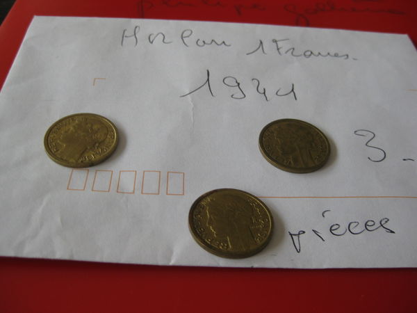 pi�ces coll�ction france 12 Gennevilliers (92)