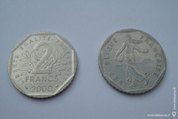 Pi�ces de 2 francs 1 Vend�me (41)