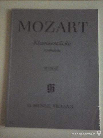 PIECES POUR PIANO-MOZART frais de port inclus 16 Albi (81)