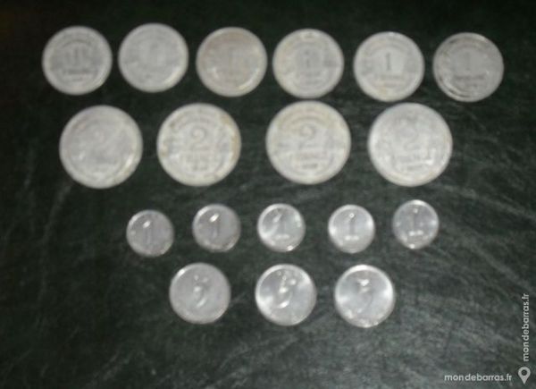 Lot de 18 pi�ces de type Morlon et Epi 20 Montreuil (93)