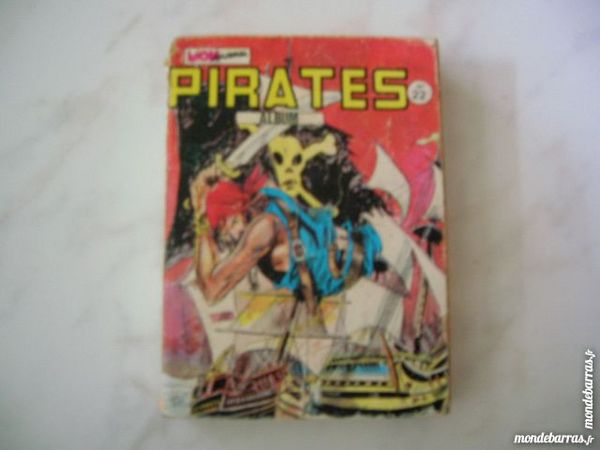 BD PIRATES N�22 reli� (N�91,92,93) 10 Nantes (44)