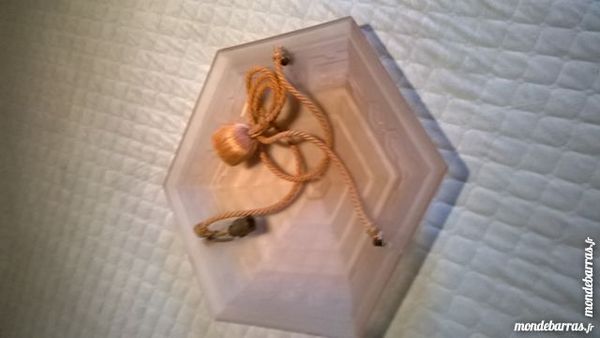 Plafonnier CSR FRANCE p�te de verre  1930 65 Saint-Valery-en-Caux (76)