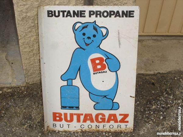 plaque en tole butagaz 40 Manosque (04)
