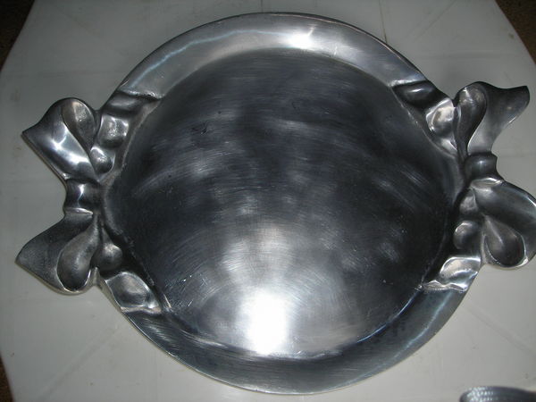 PLATEAU DE SERVICE AVEC ANSES MOTIF NOEUDS 180 Bourrouillan (32)