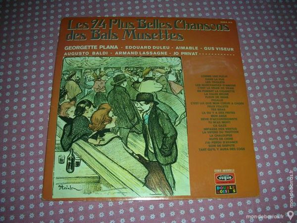 LES 24 PLUS BELLES CHANSONS DES BALS MUSETTES 8 Thiais (94)