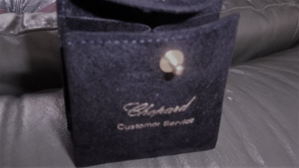 POCHETTE OU ETUI CHOPARD POUR BIJOUX NEUF 30 Fleurines (60)