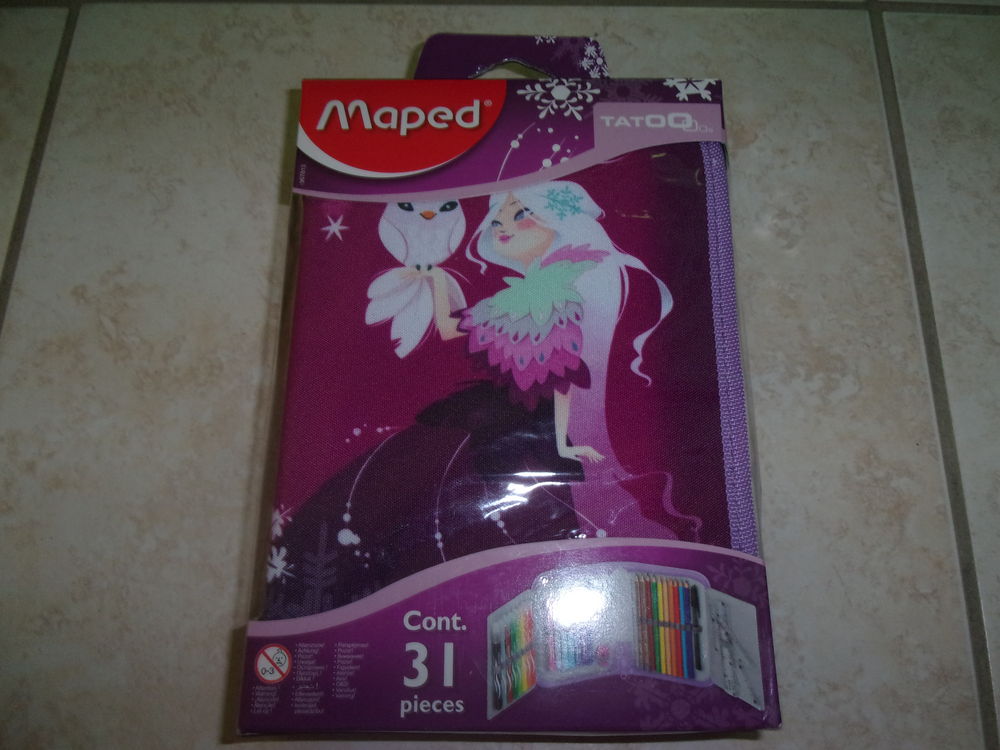 Pochette de 31 pi�ces Maped Tatoo (Neuve) 16 Ardoix (07)