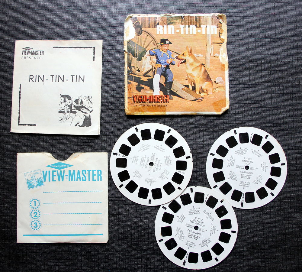 Pochette Viewmaster RINTINTIN compl�te 12 Vanves (92)