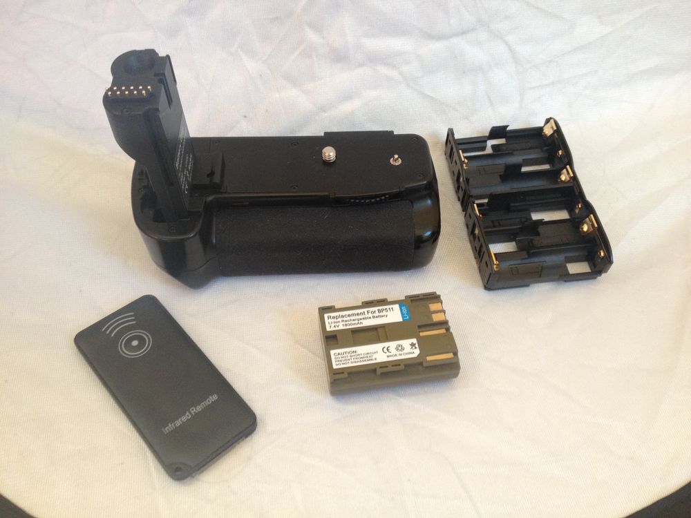 Poign�e C50D pour Canon 20D/30D/40D/50D et batterie BP-511 45 Lanne (65)