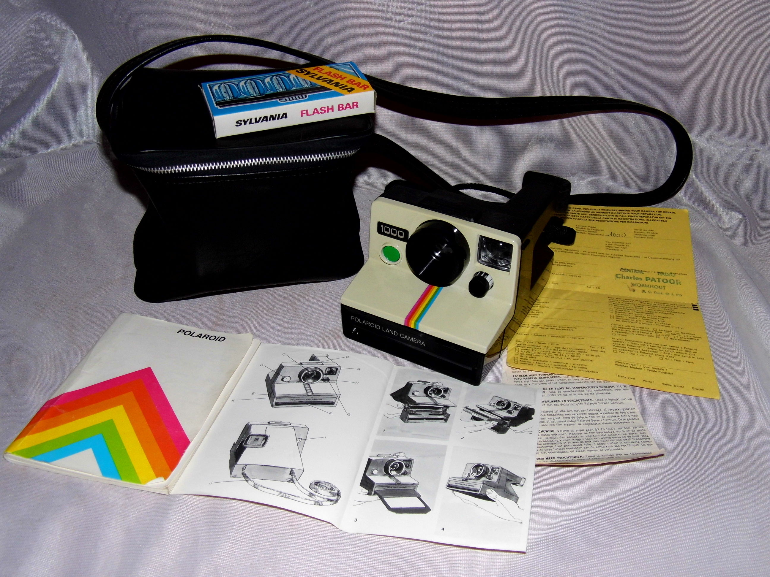 POLAROID 1000 POLAROID LAND CAMERA SX 70 APPAREIL PHOTO VINTAGE 60 Dunkerque (59)