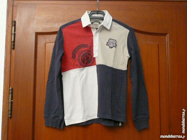 POLO BLEU/ROUGE SERGENT MAJOR 10 ANS 3 Escalquens (31)