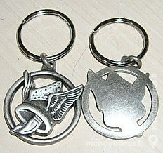 Porte cl� metal casque Asterix 1 Versailles (78)