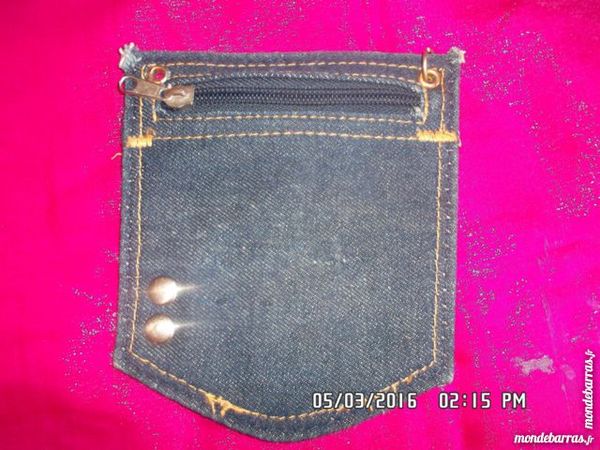 porte-monnaie en jean OKAIDI 1 Chambly (60)