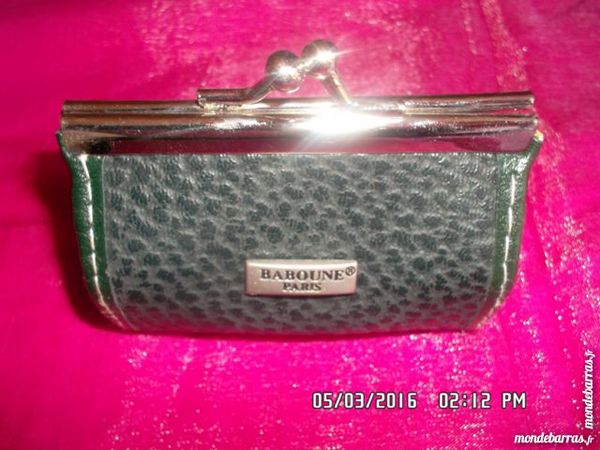 PORTE-MONNAIE NOIR BABOUNE 3 Chambly (60)