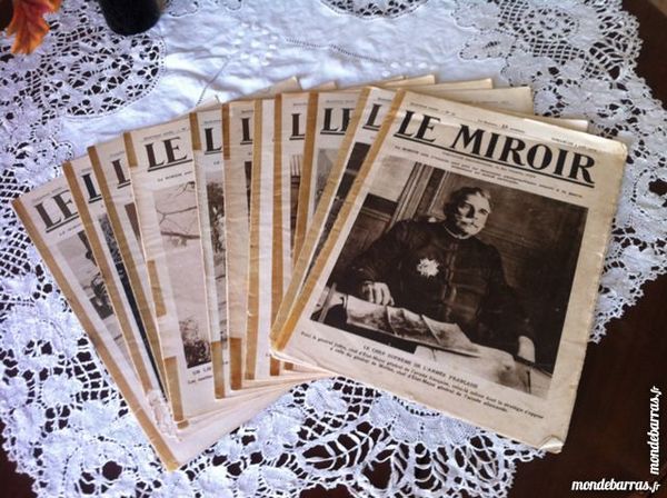 POUR COLLECTIONNEURS : JOURNAUX ANCIENS LE MIROIR 60 Boulogne-Billancourt (92)