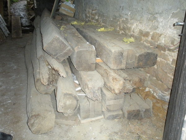 Poutres en ch�ne 30 Chargey-l�s-Port (70)