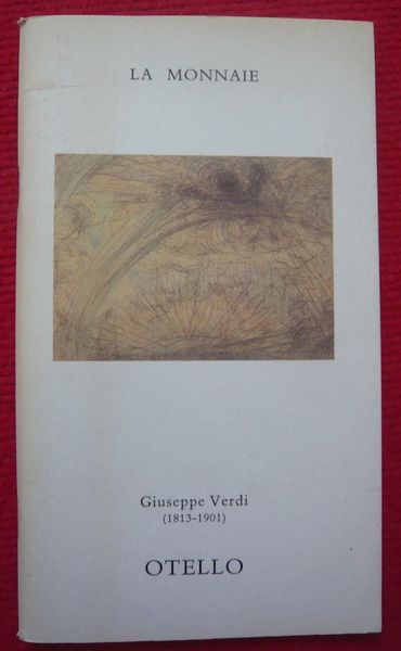 Programme de Otello au Th��tre royal de La Monnaie (1994) 30 Sucy-en-Brie (94)