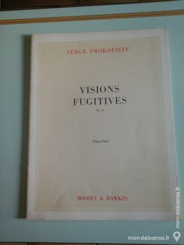 PROKOFIEFF Visions fugitives + 6 morceaux 7 Albi (81)